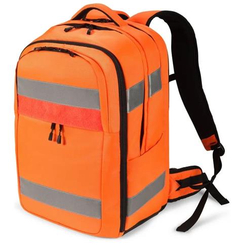 Hi-Vis zaino Arancione Polietilene tereftalato (PET), Poliuretano termoplastico (TPU) - Foto 1