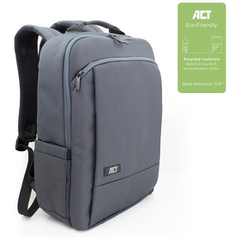 AC8560 zaino Zaino casual Grigio Polietilene tereftalato (PET) - Foto 9
