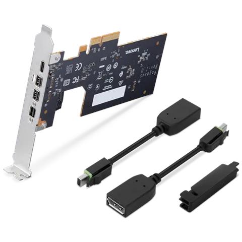 Lenovo 4XF1L53431 scheda di interfaccia e adattatore Interno Mini DisplayPort, Thunderbolt 4 - Foto 2
