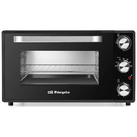 Fornetto Elettrico HOT386 a Libera Installazione con Capacità 38 Litri Potenza 2000 W Colore Nero Acciaio Inox - Foto 1