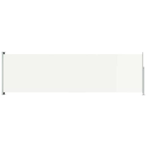 Tenda Da Sole Laterale Retrattile Per Patio 180x600 Cm Crema - Foto 1