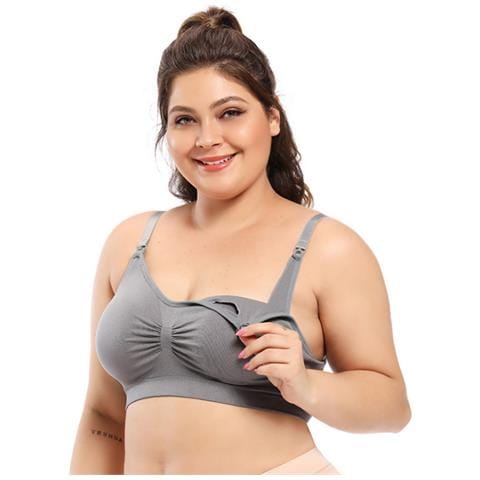 Reggiseni Per Allattamento Confortevoli 3 Pezzi - Multicolore Multicolor1 Xl - Foto 1