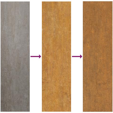 Supporti per Piante da Esterno Pillar 2 pcs 24x24x55 cm Acciaio Resistente - Foto 9