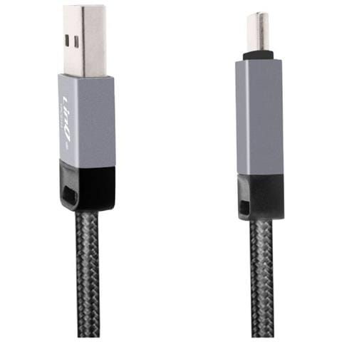 Cavo Di Carica E Trasferimento Usb Verso Usb-c 3a 27w Veloce 1,2 M, Nero - Foto 10