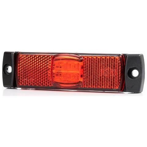 Fanale Di Ingombro A Led Rosso 12-36v Confezione Da 2 Pezzi - Foto 1