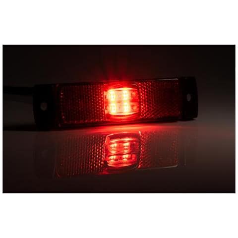 Fanale Di Ingombro A Led Rosso 12-36v Confezione Da 2 Pezzi - Foto 4
