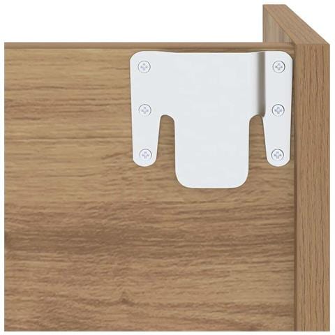 Armadi per scarpe da muro Altro 2 pcs rovere artigianale - Foto 9