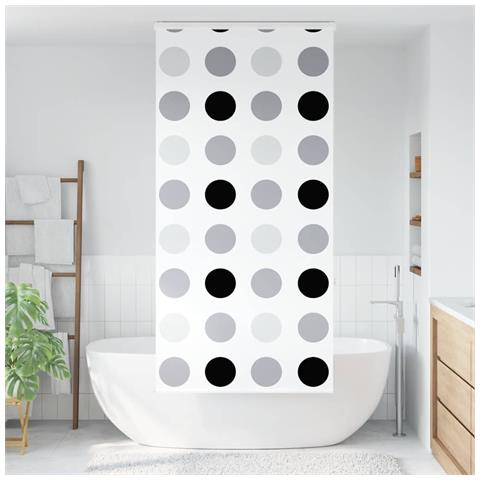 Tenda a Rullo Doccia Cassonetto 110x240 cm Larghezza Tessuto - Foto 2