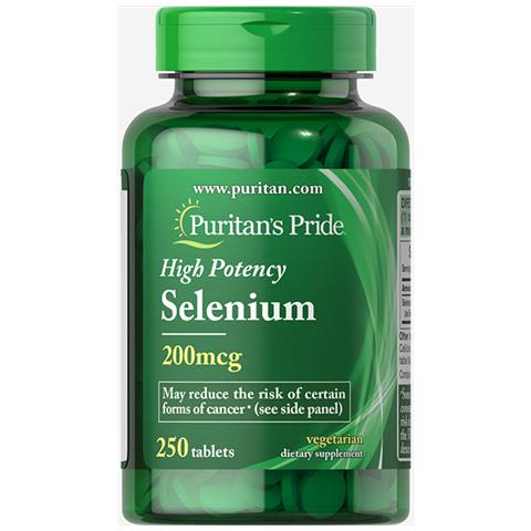 Selenio 200 Mcg 250 Compresse Puritans Pride - Foto 1