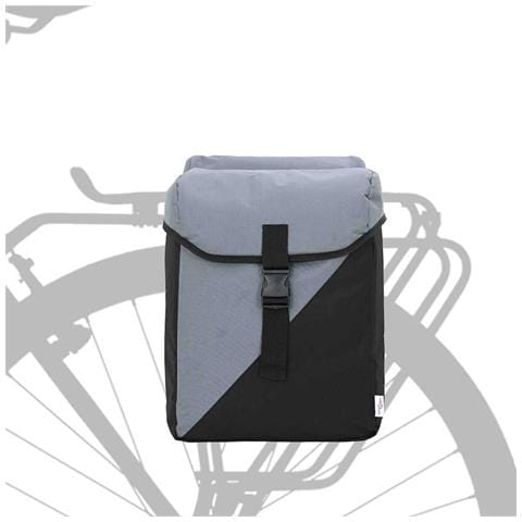 Borsa per biciclette Nero e Grigio 15.5 x 31.5 x 40 cm - Foto 2