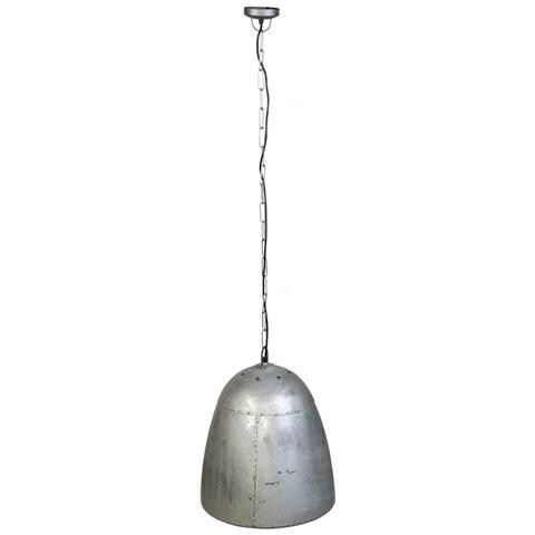 Plafoniera Metallo Grigio 44x44x51 - Foto 1