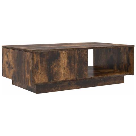 Tavolino da salotto con cassetto Rovere fumé 95 x 55 x 31 cm - Foto 1