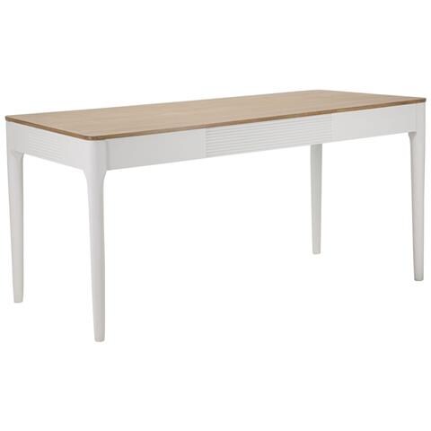 Tavolo Vkh572-bianco-legno-180x60x80 Cm - Foto 1