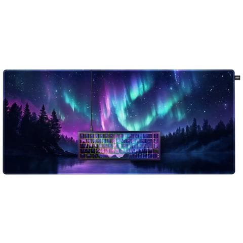 NORTHERN LIGHT Bundle tastiera Casa USB QWERTZ Tedesco Multicolore - Foto 1