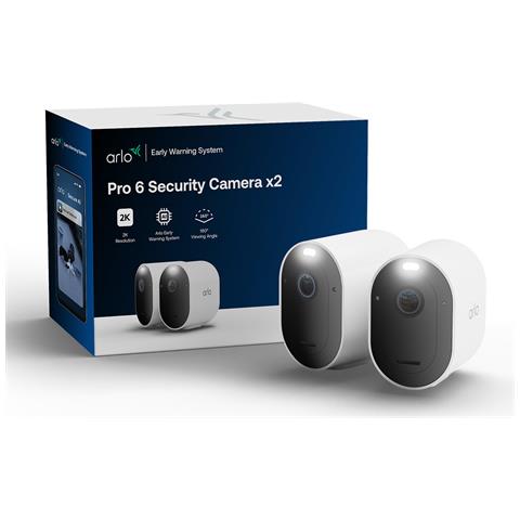 Pro Telecamera di sicurezza 6 2K+, set da 2 - Foto 1