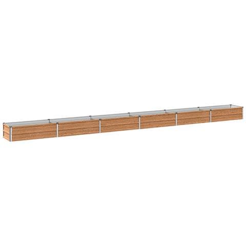 Letto rialzato da giardino Marrone legno 480 x 40 x 24 cm - Foto 1