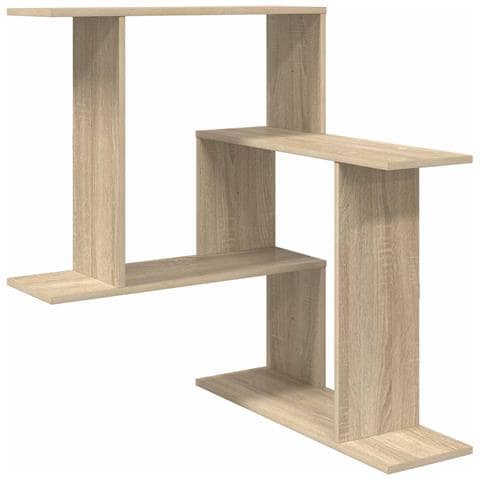 Scaffale da parete Rovere Sonoma 67 x 67 x 87 cm - Foto 1