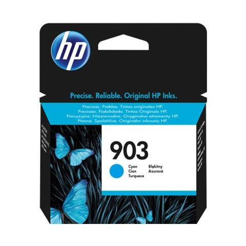 T6L87AE#301 Cartuccia Ink Originale 903 Ciano per OfficeJet Pro 6960 AiO / 6970 AiO Capacità 315 Pagine - Foto 2