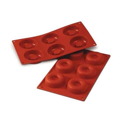 Stampo Savarin 6 Cavit? 7cm Classic Terracotta Silicone - Foto 1