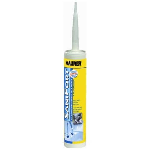 Silicone Acetico Mod. Sanifort Bianco 300 Ml Antimuffa - Foto 2