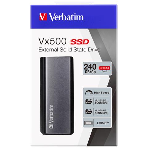 SSD Portatile 240 GB Serie Vx500 Interfaccia USB 3.1 - Foto 4