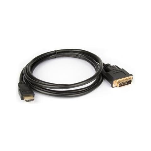 Cavo Monitor Video HDMI a DVI M / M 180 cm - Nero - Foto 2