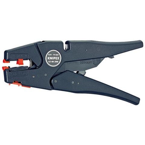 KNIPEX 12 40 200 Pinza spelacavi frontale a regolazione automatica 200 mm - Foto 1