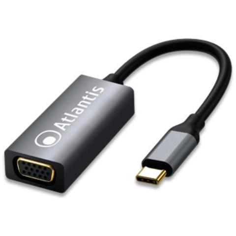 Adattatore Grafico A04-TC Risoluzione 1920 x 1080 Pixel con Porta VGA Colore Nero - Foto 1