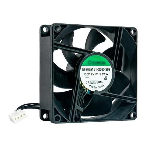 Ventola per PC FAN-8CM-T01 da 80 mm Colore Nero - Foto 1