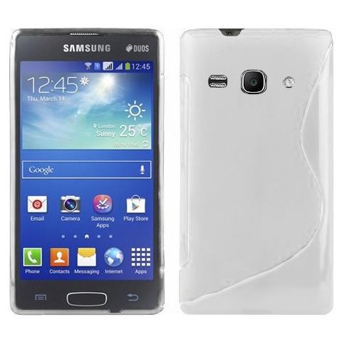 Cadorabo Custodia Compatibile Con Samsung Galaxy Ace 3 In Magnesio Bianco - Coperchio Protettivo In Silicone Tpu Flessibile - Foto 1