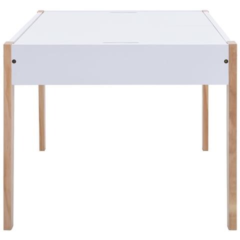 Set Sedie e Tavolo Lavagna per Bambini 3 pz Nero e Bianco - Foto 10