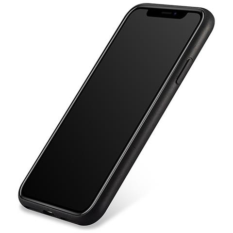 Pelle Iphone X / Xs Hull Pu Impiombato Brilliant Blue - Foto 2