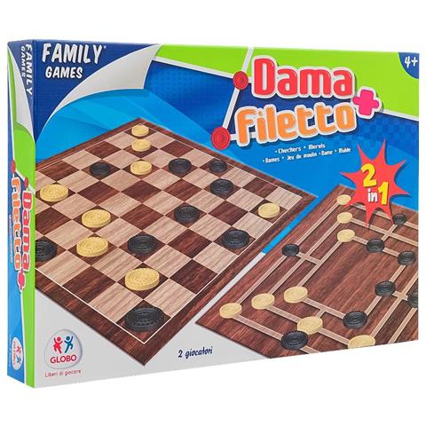Gioco Dama E Filetto - Foto 1