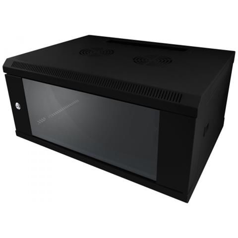 ALL-SMC6612SCHWARZ, A muro, 12U, Passivo, Nero, Acciaio - Foto 4