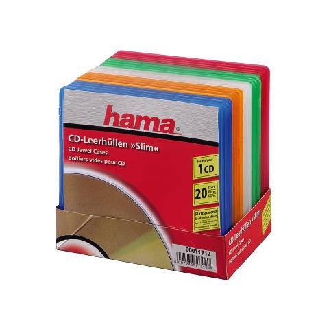 11712 Blu, Verde, Arancione, Rosso, Trasparente custodia CD / DVD - Foto 1