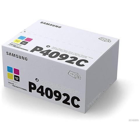 Cartucce toner SU392A CLT-P4092C Set completo di 4 Colore nero bianco nero giallo Capacita 1500 pagine - Foto 1