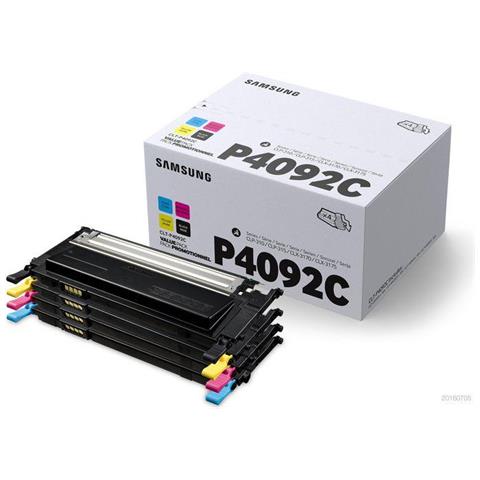 Cartucce toner SU392A CLT-P4092C Set completo di 4 Colore nero bianco nero giallo Capacita 1500 pagine - Foto 3