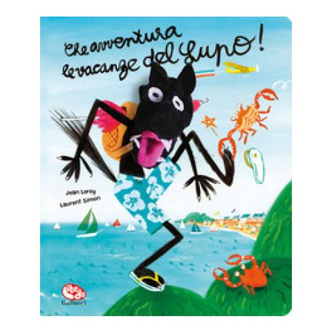 Jean Leroy - Che avventura le vacanze del lupo! Ediz. a colori. Con marionetta - Foto 1