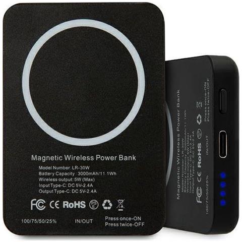 Magsafe Powerbank 3000 Mah Nero (klpbmsoibk)  - Foto 4