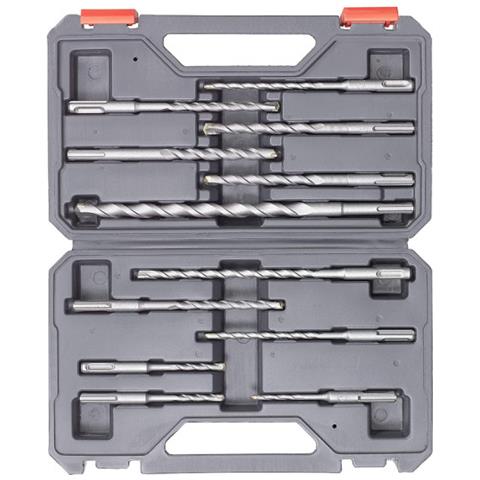 Set Di 12 Punte Per Trapano A Percussione - Sds Plus - 49108801 - Foto 4