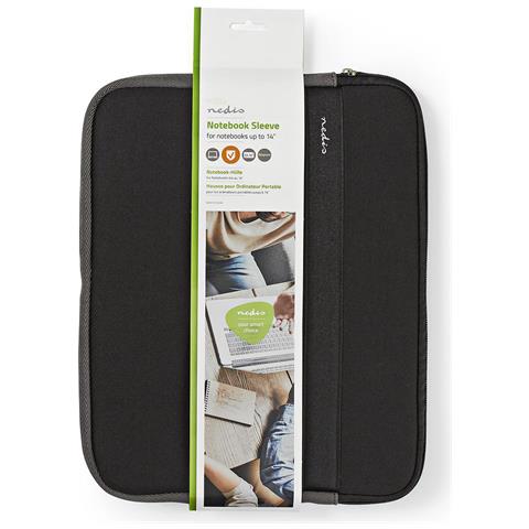 NBSE13100BK borsa per laptop Nero, Antracite - Foto 2