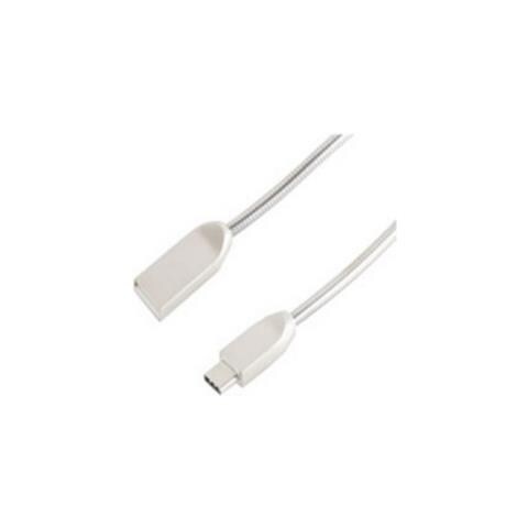 S-conn Bs14-12001 Cavo Usb 1 M Usb 2.0 Usb A Usb C Argento - Foto 1