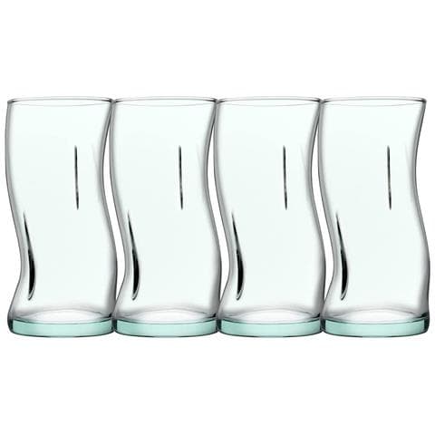 Bicchieri Long Drink, Bicchiere Di Cristallo 4 Set - Amorf, 440 Ml - Foto 2