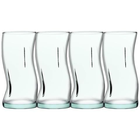 Bicchieri Long Drink, Bicchiere Di Cristallo 4 Set - Amorf, 440 Ml - Foto 1