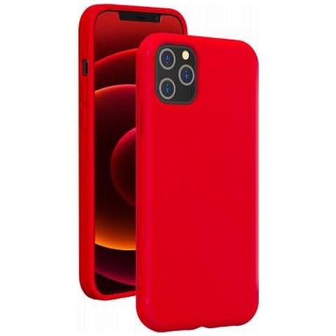 Cover Per Iphone 12 Pro Max In Silicone Rigido Soft Touch, Rosso - Foto 2