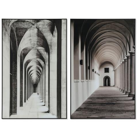 Quadro Moderno 80 X 2,5 X 120 Cm (2 Unità) - Foto 1