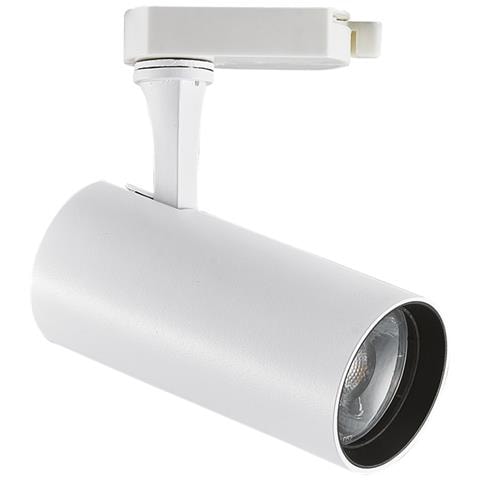 Illuminazione A Binario Contemporanea Fox Alluminio Nero Led 8w 4000k Ip20 - Foto 1