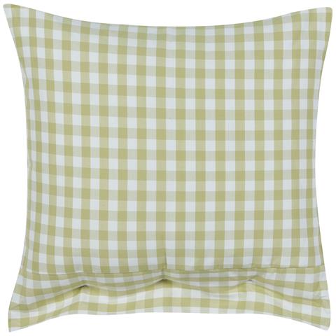 Cuscino Decorativo Talya 45 X 45 Cm Trama Gingham Verde Oliva - Foto 6