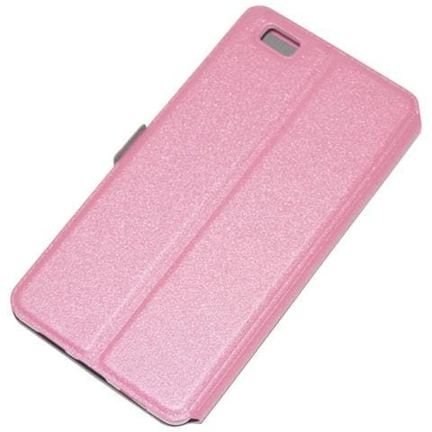 Custodia S-pocket Book Flip Case Interno In Silicone Flip Case Per Huawei Ascend P8 Lite Pink - Foto 2
