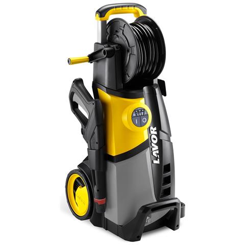 Idropulitrice ad Acqua Fredda con Motore ad Induzione Potenza 2300w 150 Bar 230V Colroe Giallo /Nero - Foto 1